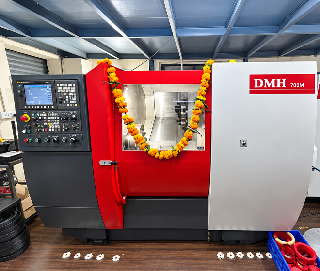 DMH 700M CNC machine used for manufacturing sealing products